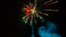 ТАСС: На курорте «Архыз» встретили новый год лезгинкой и огненным шоу