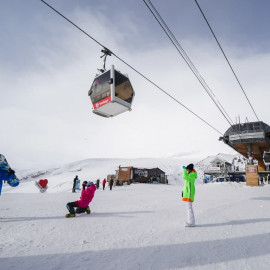 Эльбрус закрыл горнолыжный сезон