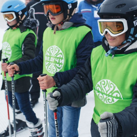На ВТРК «Ведучи» пройдут первые горнолыжные уроки «Лыжи зовут!»