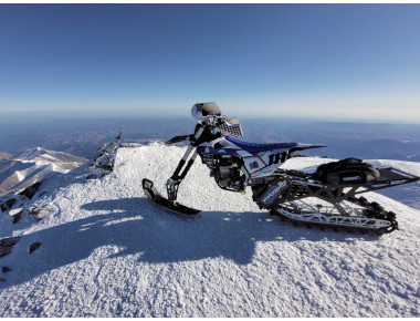 При поддержке Кавказ.РФ установлен абсолютный рекорд восхождения на Эльбрус на мотоциклах