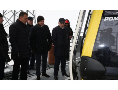 The process of the commissioning works of the highest ropeway in Europe was highly appreciated by Lev Kuznetsov and Yuriy Kokov