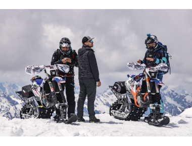 При поддержке Кавказ.РФ установлен абсолютный рекорд восхождения на Эльбрус на мотоциклах